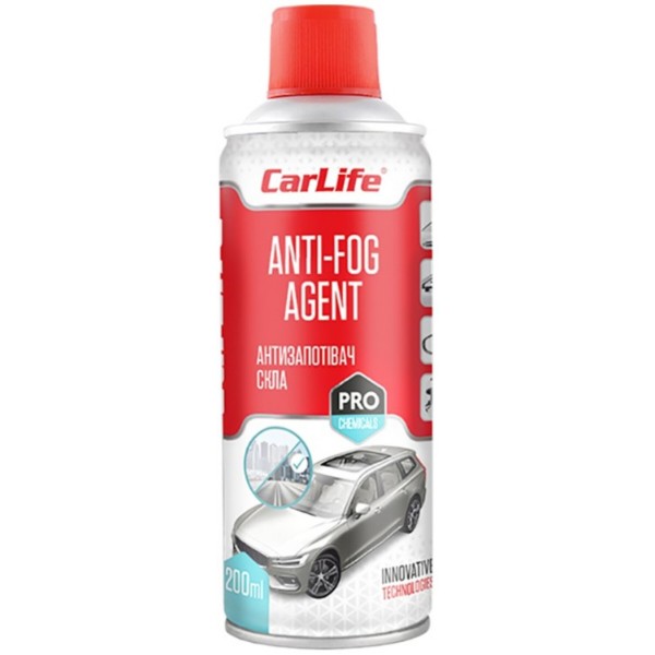 Фото - Засіб для скла для авто CarLife ANTI-FOG AGENT 200 мл (CF210)