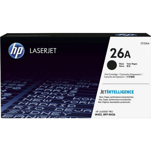 Фото - Картриджі для лазерних принтерів HP 26A LJ Pro M402d/M402dn/M402n/M426dw/ M426fdn/M426fdw Black (CF226A) Фото - Картриджі для лазерних принтерів HP 26A LJ Pro M402d/M402dn/M402n/M426dw/ M426fdn/M426fdw Black (CF226A)
