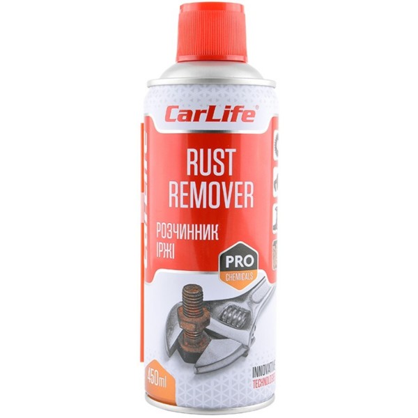 Фото - Растворитель ржавчины для авто CarLife RUST REMOVER 450 мл (CF451)
