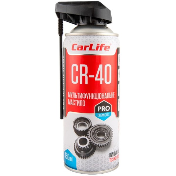 Фото - Масло для авто CarLife Multifunctional Lubricant CR-40 Professional 450 мл (CF453)