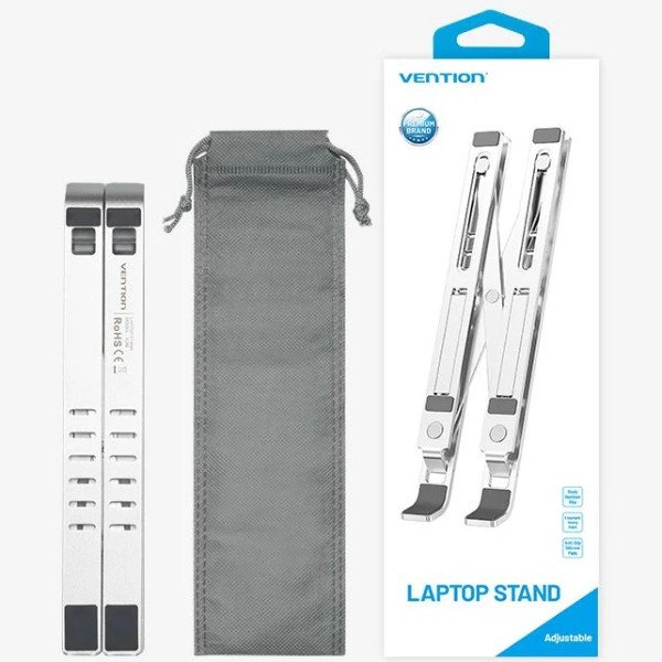Фото - Підставка під ноутбук Vention X-type Stand Silver Aluminum Alloy (KDMI0)