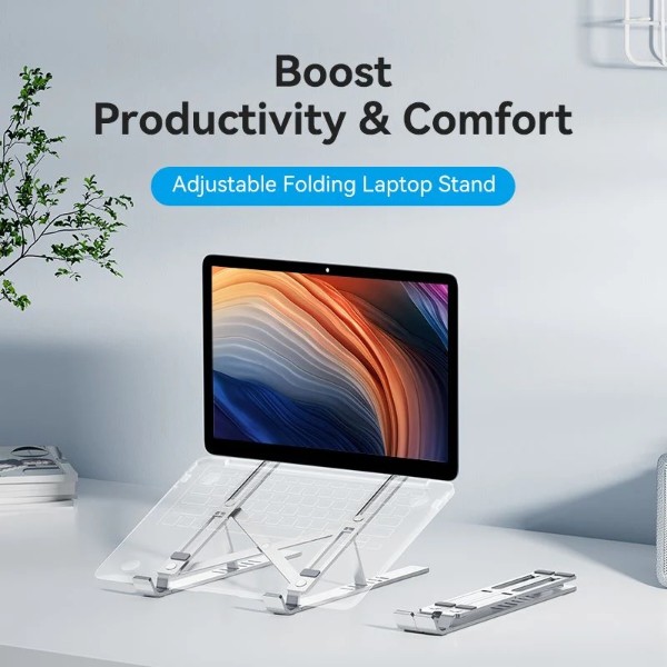 Фото - Підставка під ноутбук Vention X-type Stand Silver Aluminum Alloy (KDMI0)