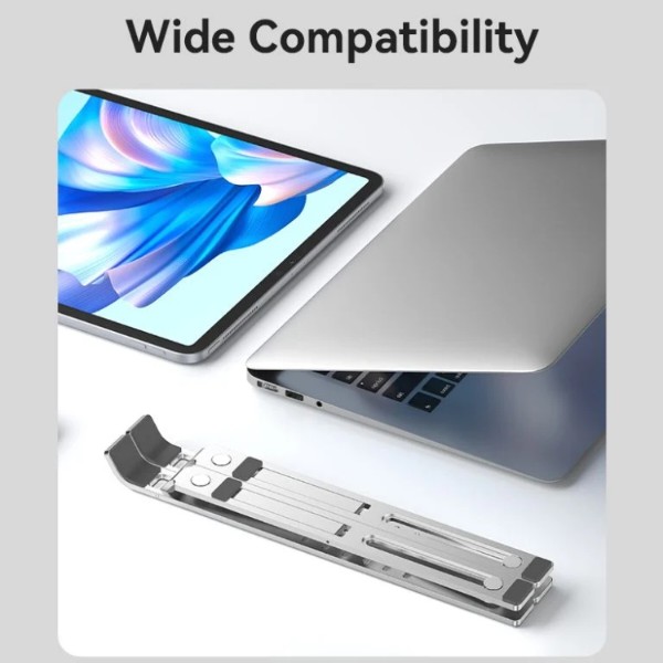 Фото - Підставка під ноутбук Vention X-type Stand Silver Aluminum Alloy (KDMI0)