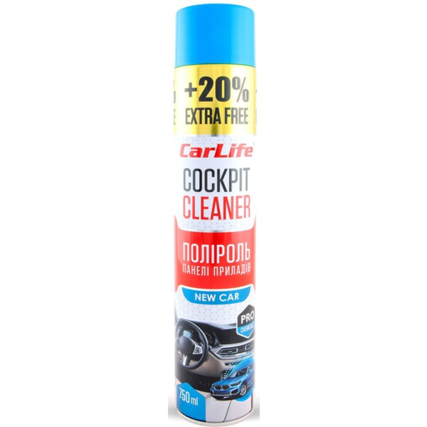 Фото - Поліроль для авто CarLife Нова машина Cockpit Cleaner 750 мл (CF755)