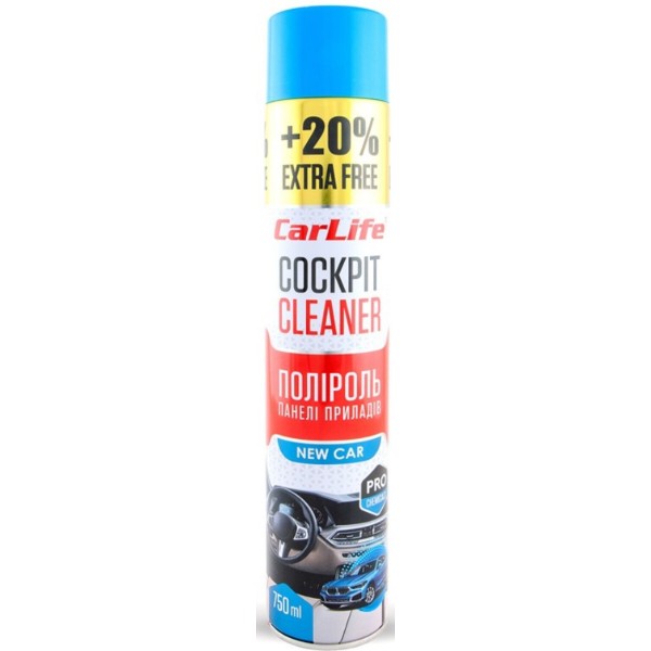 Фото - Поліроль для авто CarLife Нова машина Cockpit Cleaner 750 мл (CF755)