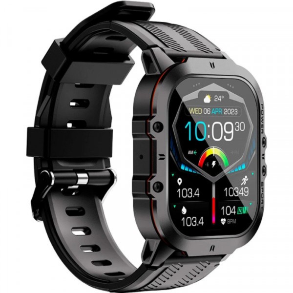 Фото - Смарт-годинник OUKITEL BT20 Black-Orange