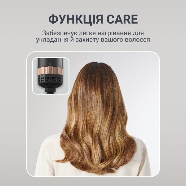 Фото - Фен-щетка Rowenta CF9840F0 Reverso Dry&Brush 2в1