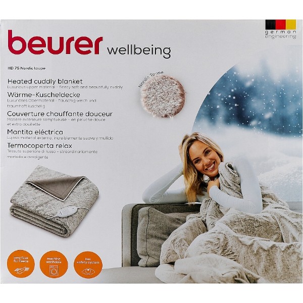 Фото - Электроодеяло Beurer HD 75 Nordic
