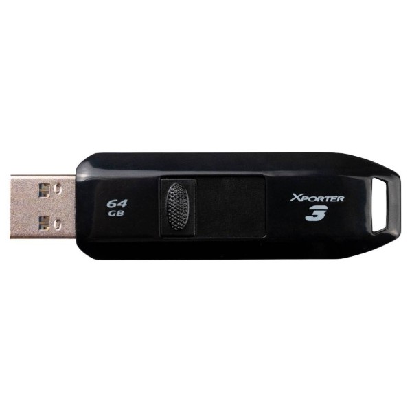 Фото - Флеш USB Patriot Xporter 3 64GB USB 3.2 Gen 1 Slider Type-A (PSF64GX3B3U) Фото - Флеш USB Patriot Xporter 3 64GB USB 3.2 Gen 1 Slider Type-A (PSF64GX3B3U)