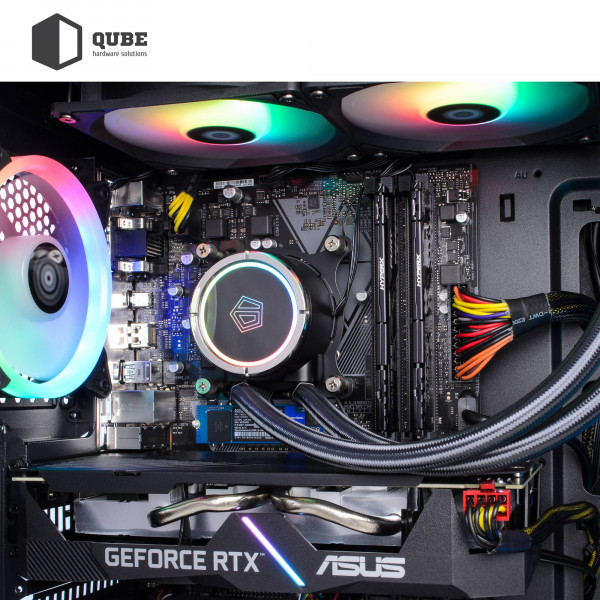 Фото - Системний блок QUBE QB i7 14700KF RTX 4080 SUPER 16GB W1 64102Win (i714700KFRTX4080S16GBW164102Win)