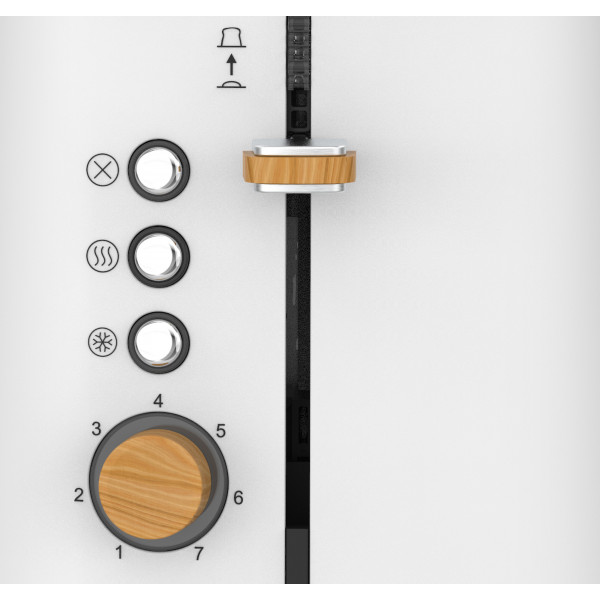 Фото - Тостер ECG ST 2768 Timber White