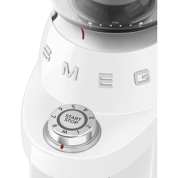 Фото - Кавомолка Smeg CGF03WHEU