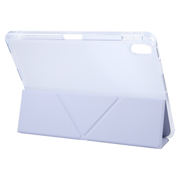 Фото - Чохол для планшету BeCover Ultra Slim Origami Transparent з кріпленням Apple iPad Mini 6 2021 Purple (712933)