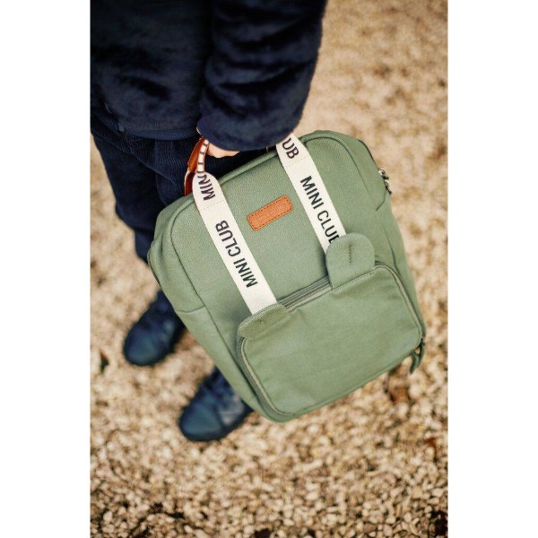Фото - Рюкзак детский Childhome Mini Club Canvas Green (CWKIDSCGR)