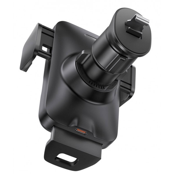 Фото - Автотримач з бездротовою зарядкою Baseus 15W 4.7-7.5" (CGZX000001)