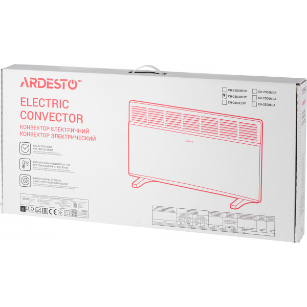 Фото - Конвектор Ardesto CH-2500MCW