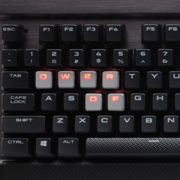 Фото - Клавіатура дротова ігрова Corsair K70 RapidFire Cherry MX Speed (CH-9101024-RU) USB