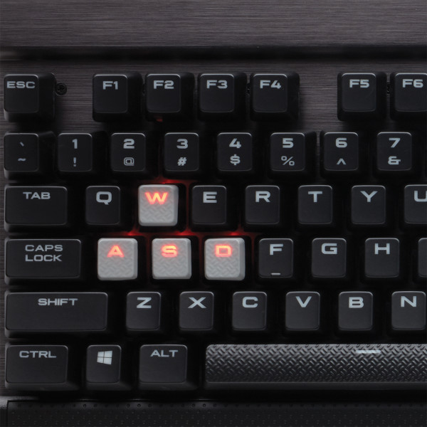 Фото - Клавіатура дротова ігрова Corsair K70 RapidFire Cherry MX Speed (CH-9101024-RU) USB