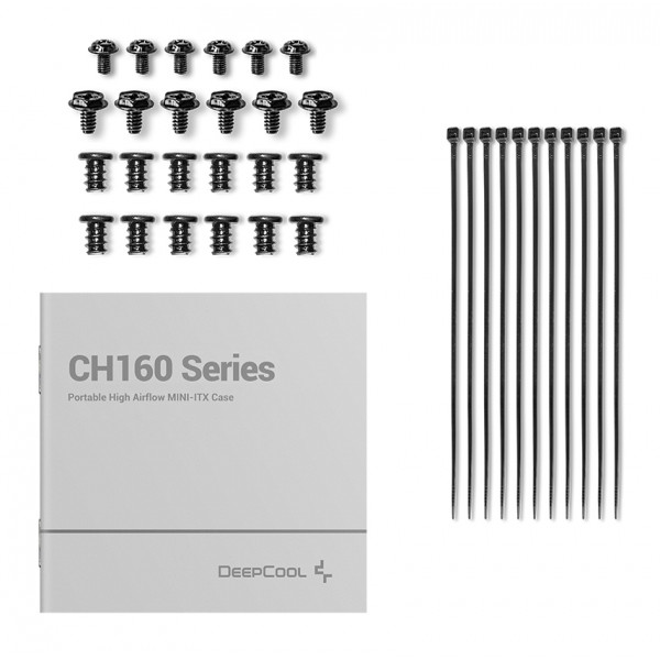 Фото - Корпус Deepcool CH160 Black (R-CH160-BKNGI0-G-1) без БП