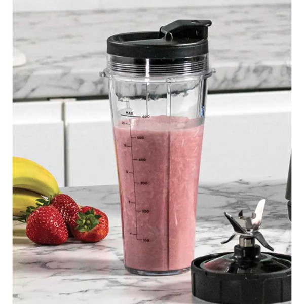 Фото - Насадка для блендера Ninja Чаша з кришкою Nutri 700 мл (4244KU800EUUK)