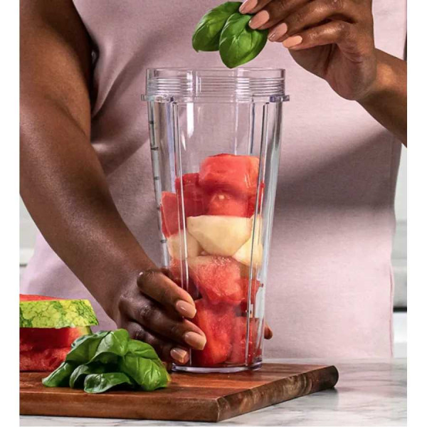 Фото - Насадка для блендера Ninja Чаша з кришкою Nutri 700 мл (4244KU800EUUK)