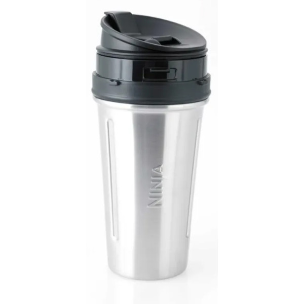 Фото - Насадка для блендера Ninja Чаша з нержавіючої сталі з кришкою Nutri 650 мл (XSKSS650UK)