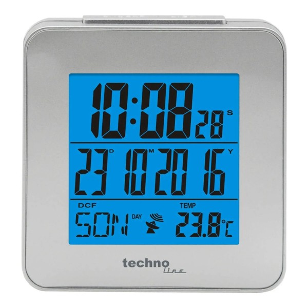 Фото - Настольные часы Technoline WT268 Silver