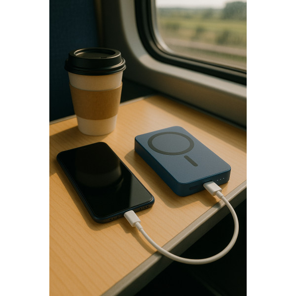 Фото - Батарея мобільна Gelius Nexus Magnetic Wireless Charge 15W GP-PBW100i 5 000mAh (98435)