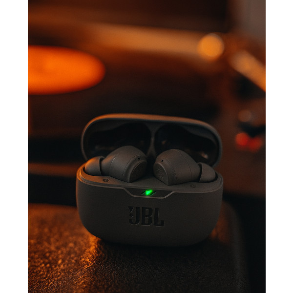 Фото - Навушники вкладиші бездротові TWS JBL Wave Beam Black (JBLWBEAMBLK)