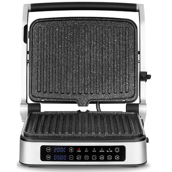 Фото - Гриль-барбекю электрический Zeegma GRILL CHEF 2.0 SILVER