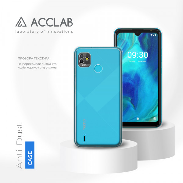 Фото - Чехол для смартфона ACCLAB Anti Dust for Tecno Pop 5 (1283126553370)