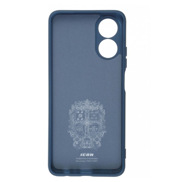 Фото - Чехол для смартфона Armorstandart ICON Case for OPPO A17 4G Camera cover Dark Blue (ARM64849)