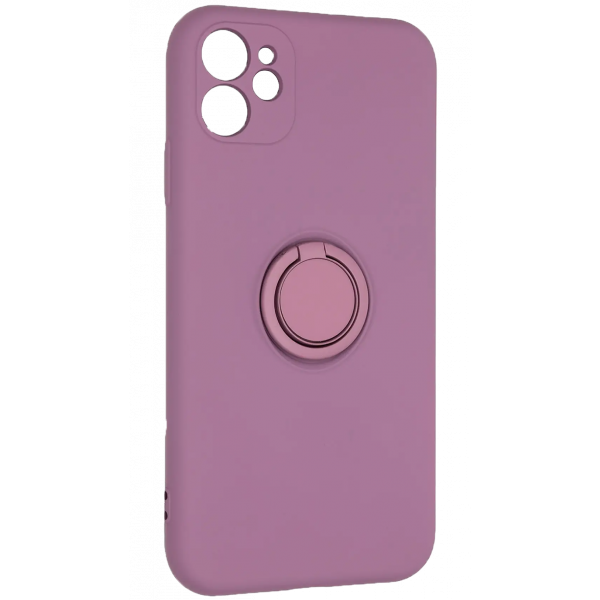 Фото - Чохол для смартфону Armorstandart Icon Ring for Apple iPhone 11 Grape (ARM68651)