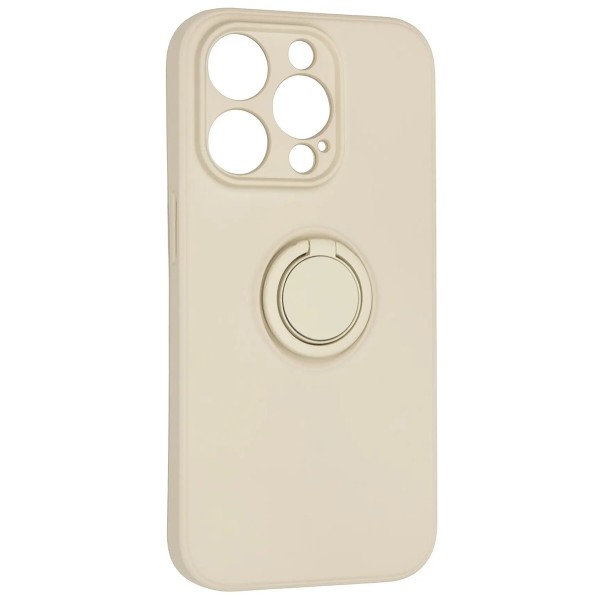 Фото - Чохол для смартфону Armorstandart Icon Ring for Apple iPhone 14 Pro Stone (ARM68714)