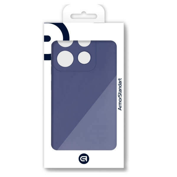 Фото - Чохол для смартфону Armorstandart Matte Slim Fit for Infinix Smart 7 Camera cover Blue (ARM69076)