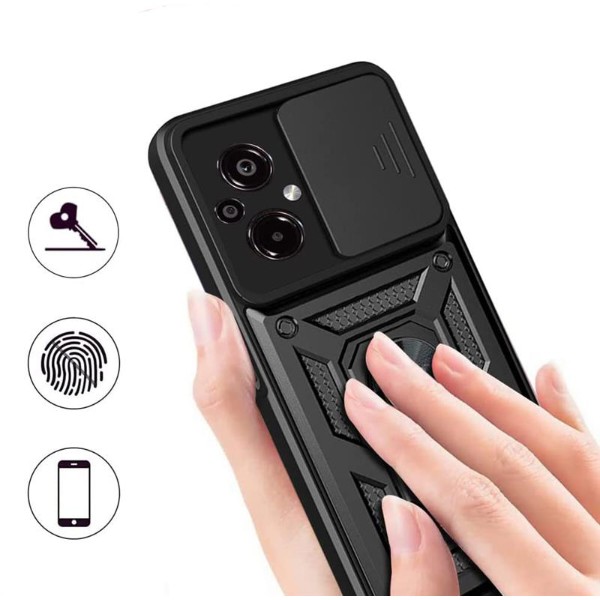 Фото - Чохол для смартфону BeCover Military for Xiaomi Poco M5 4G Black (709121)