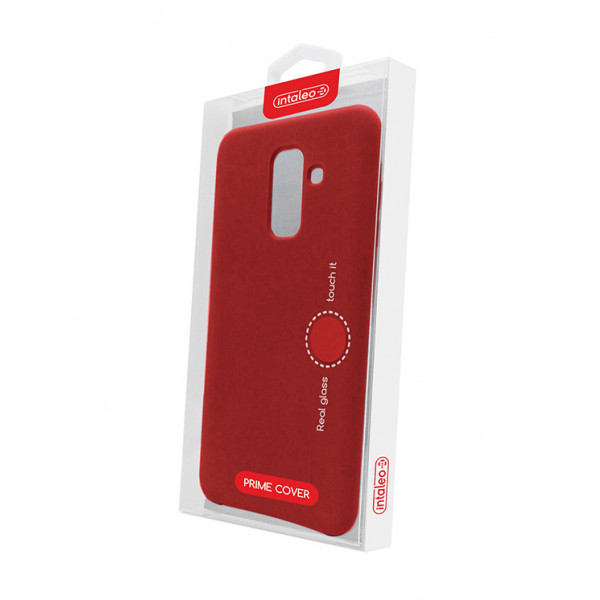 Фото - Чохол для смартфону Intaleo Velvet for Samsung A6+ (A605) Red (1283126485077)
