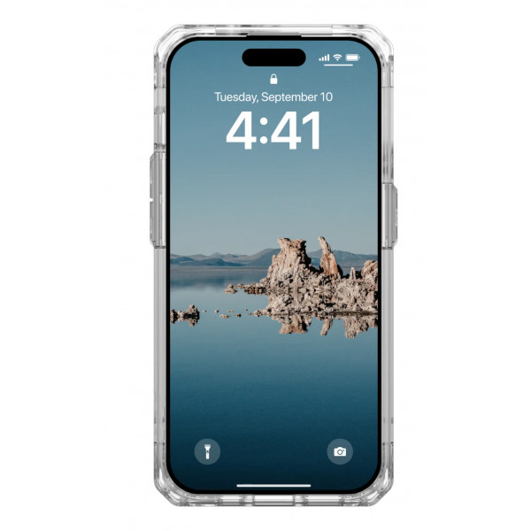Фото - Чохол для смартфону UAG for Apple Iphone 15 Pro Plyo Magsafe Ice/Gold (114286114381)