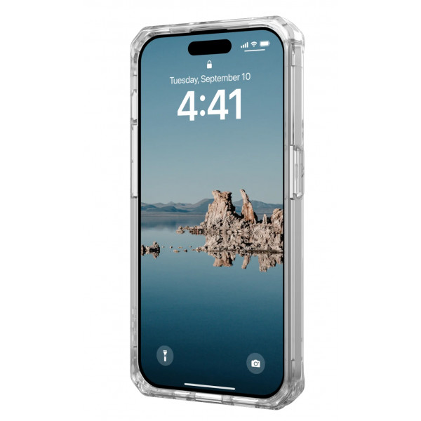 Фото - Чохол для смартфону UAG for Apple Iphone 15 Pro Plyo Magsafe Ice/Gold (114286114381)