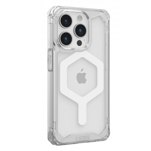 Фото - Чохол для смартфону UAG for Apple Iphone 15 Pro Plyo Magsafe Ice/White (114286114341)