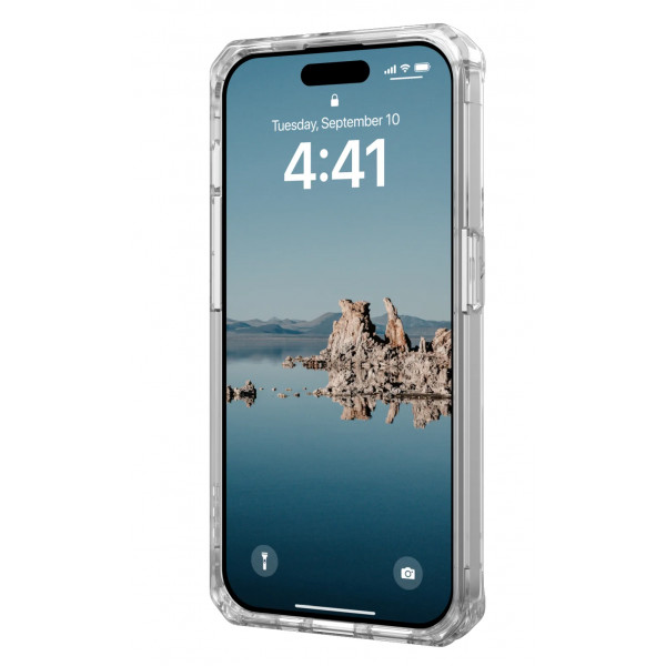 Фото - Чохол для смартфону UAG for Apple Iphone 15 Pro Plyo Magsafe Ice/White (114286114341)
