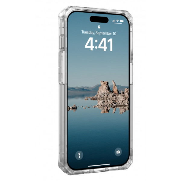 Фото - Чохол для смартфону UAG for Apple Iphone 15 Pro Plyo Magsafe Ice/White (114286114341)