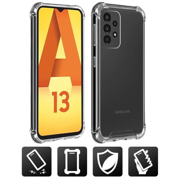 Фото - Чохол для смартфону BeCover Anti-Shock for Samsung Galaxy A13 SM-A135 Clear (707501) Фото - Чохол для смартфону BeCover Anti-Shock for Samsung Galaxy A13 SM-A135 Clear (707501)