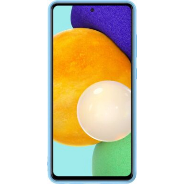 Фото - Чохол для смартфону Samsung Silicone Cover Samsung Galaxy A52 Blue (EF-PA525TLEGRU)