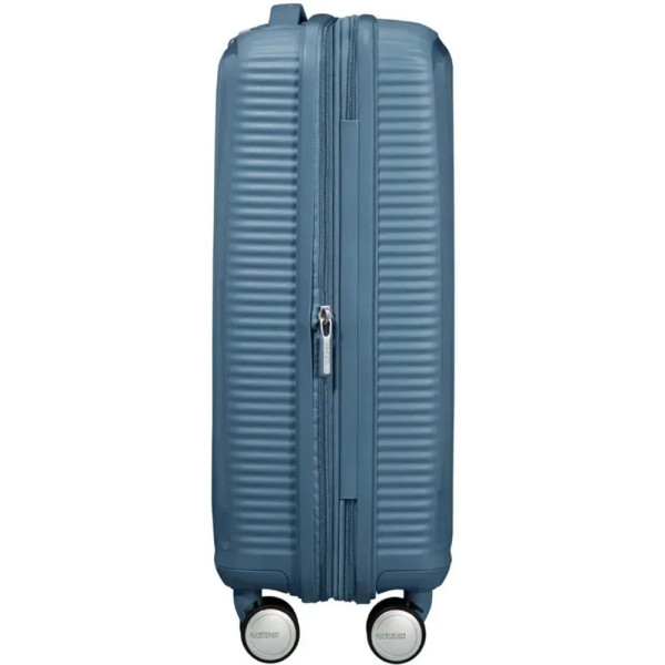 Фото - Валіза American Tourister Soundbox 55 см сіро-синій (32G*51001)