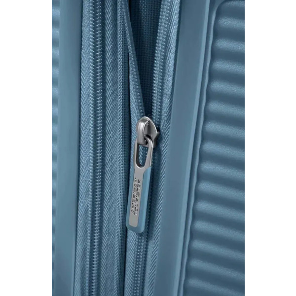 Фото - Валіза American Tourister Soundbox 55 см сіро-синій (32G*51001)