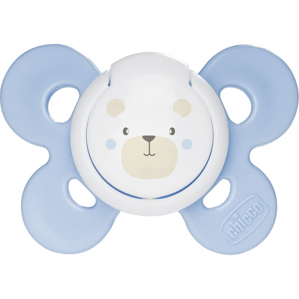 Фото - Ортодонтична пустушка Chicco Physio Comfort міс 2 шт. Blue (74935.42.00.00)