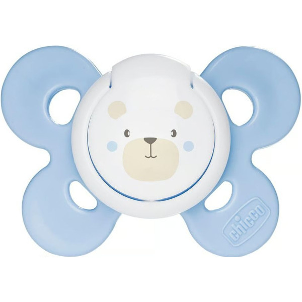 Фото - Ортодонтическая пустышка Chicco Physio Comfort 2 до 6 м Blue (74911.21.00)