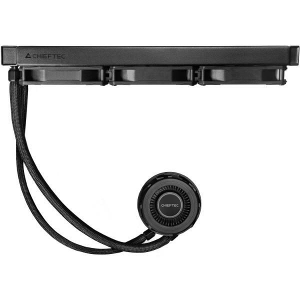 Фото - Водяная система охлаждения Chieftec Iceberg PRO 360 DARK (CLC-360-VRM-BLK)