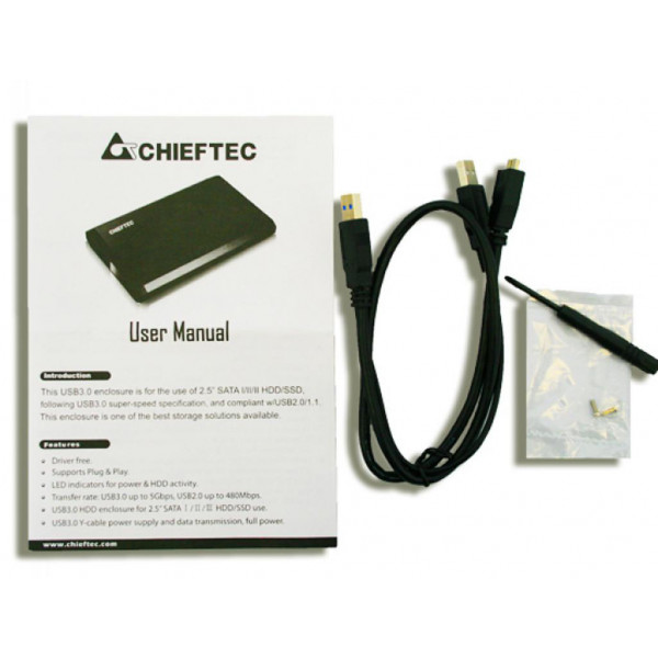 Фото - Внешний карман Chieftec CEB-2511-U3